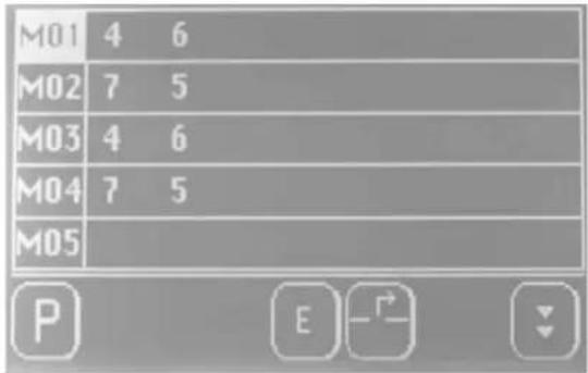 Dürkopp Adler 1281-5 - 6.4.1ProgrammundNahtnummeranwählen - 3