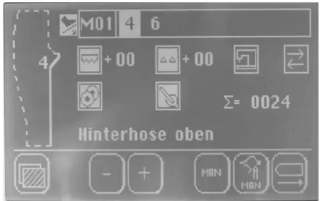 Dürkopp Adler 1281-5 - Hauptbildschirm - 1