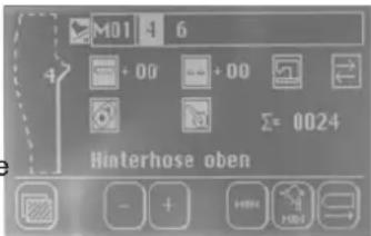 Dürkopp Adler 1281-5 - Schnellverstellung der Mehrweitenregelung - 2