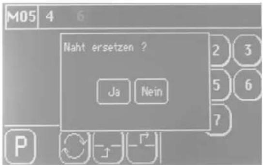 Dürkopp Adler 1281-5 - Neues Nahtprogrammit Nahtnummeranlegen - 10