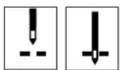 Dürkopp Adler 1281-4 - Programm-spezifische Symbole - 8