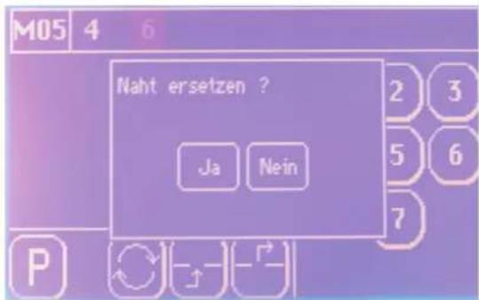 Dürkopp Adler 1280-5 - Neues Nahtprogrammit Nahtnummeranlegen - 16