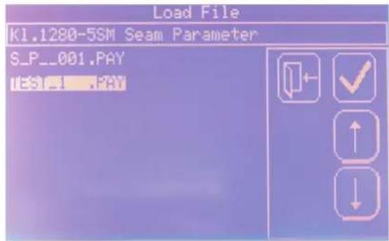 Dürkopp Adler 1280-5 - 7.4NahtprogrammeundNahtparametervonUSB-Stickladen - 6