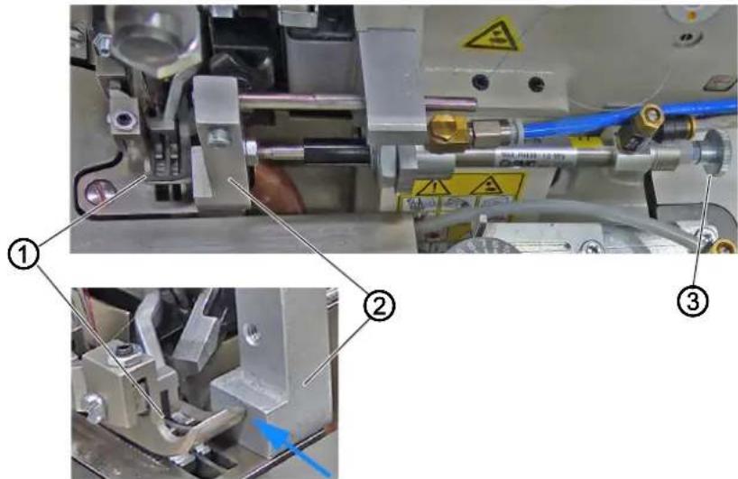 Dürkopp Adler 1265-5 - Pneumatischer Kantenanschlag (optional) - 1