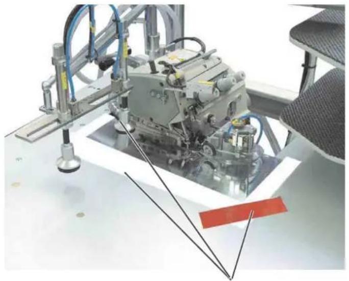 Dürkopp Adler 1225-5 - Transportsicherungen - 1