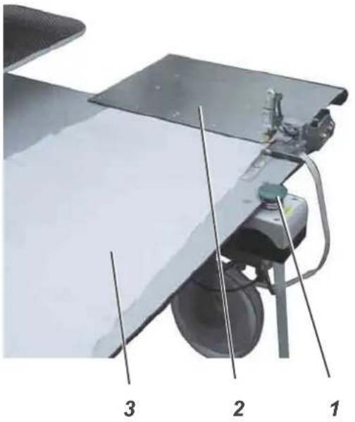 Dürkopp Adler 1225-5 - Verklebenvon Kniefutterund Vorderhose - 1
