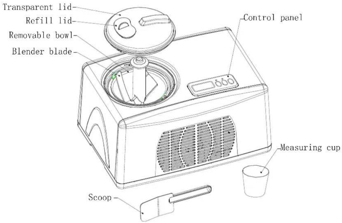 Whynter ICM-15LS - PARTS - 1