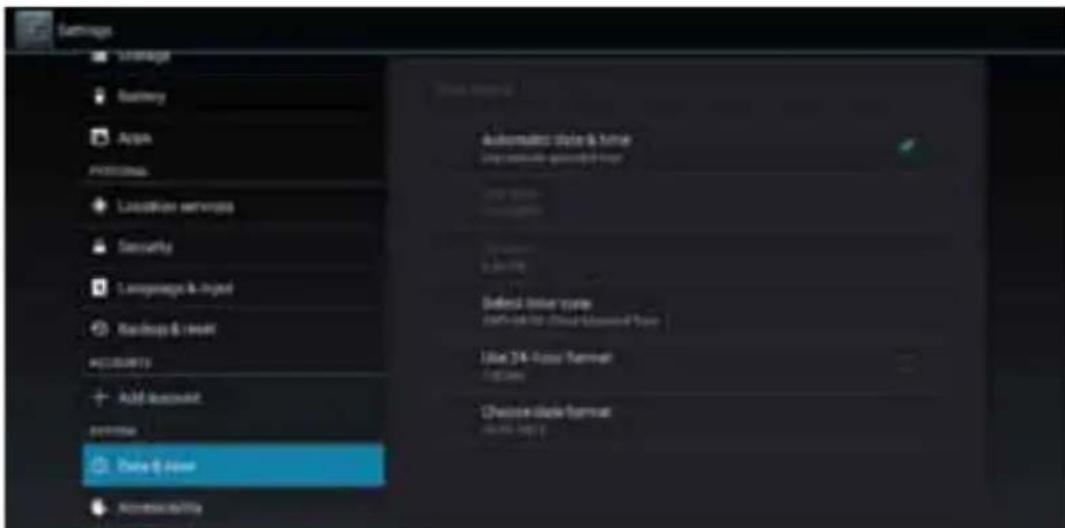 HKC P774A - Date and Time Settings - 1