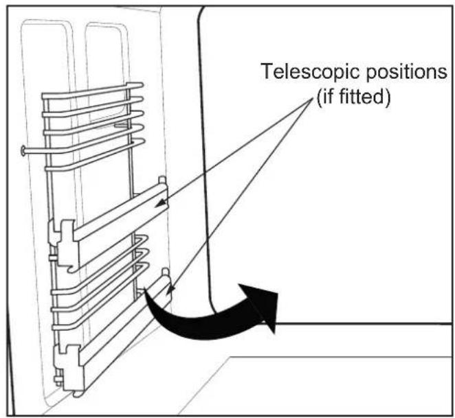 BELLING Sandringham 100E - Removing Shelf Runners - 1