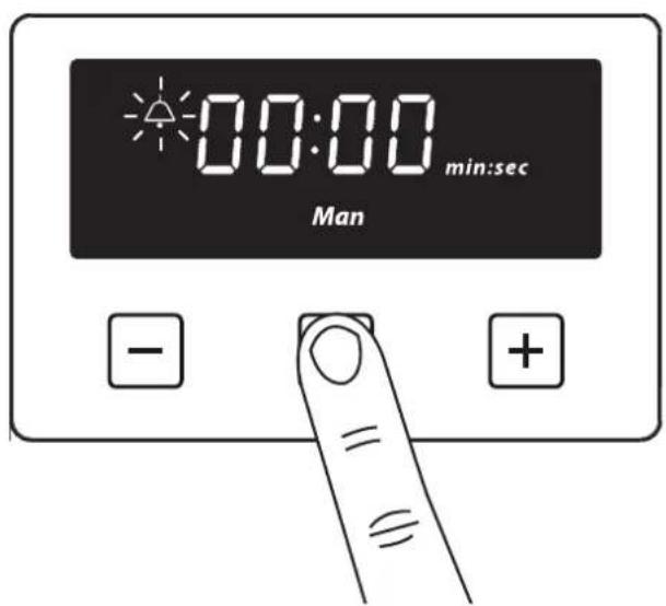 BELLING Cookcentre 110E - Setting the minute minder - 1