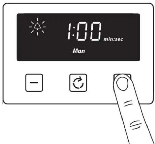 BELLING Cookcentre 110E - Setting the minute minder - 2