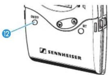 SENNHEISER SK 2015 - Empfänger bedienen - 2