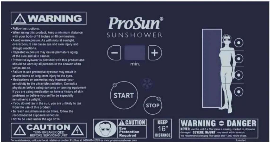 Prosun SunShower - Table of contents - 4