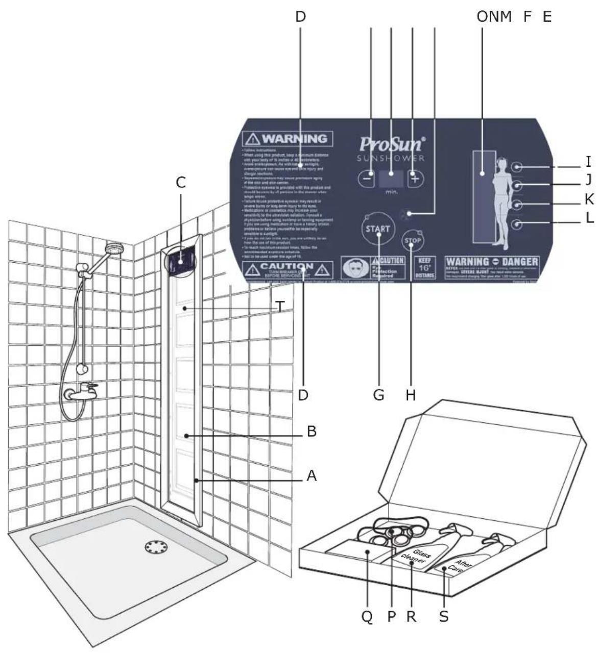 Prosun SunShower - Table of contents - 6