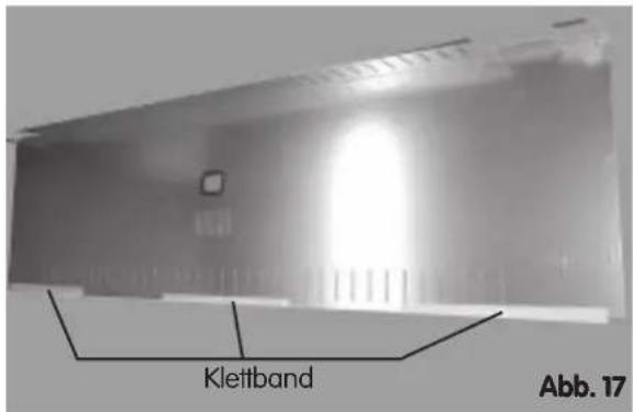 Dr. Kern Sunray - Anbringen des Klettbandes - 1