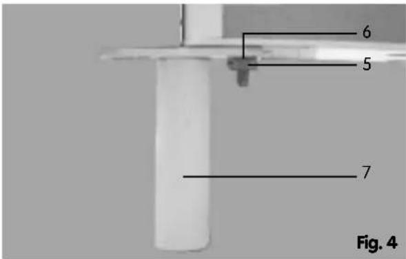 Dr. Kern Tancan 4000 - Stand foot, facing side lower left: - 1