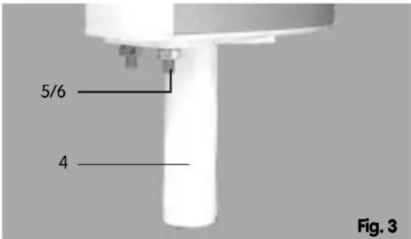 Dr. Kern Tancan 4000 - Stand foot, facing side lower right: - 1