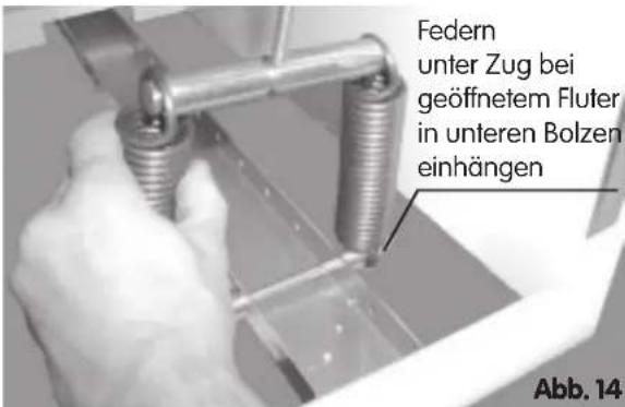 Dr. Kern Sunemotion 28/1 - Einstellung der Federn - 2