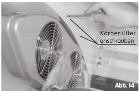 Dr. Kern Ocean - Montage der Bräunungsanlage - 10