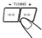 JVC CA-MXJ850R - Drücken Sie die Taste TUNING - /+, und halten Sie sie länger als eine Sekunde gedrückt. - 1