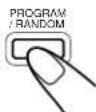 JVC CA-MXJ850R - Drücken Sie die Taste PROGRAM/RANDOM mehrfach hintereinander, bis „RANDOM“ im Display angezeigt wird. - 1