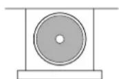JVC CA-MXJ850R - Legen Sie die CD richtig in die kreisförmige Vertiefung der CD-Lade, so daß die Labelseite nach oben weist. - 1