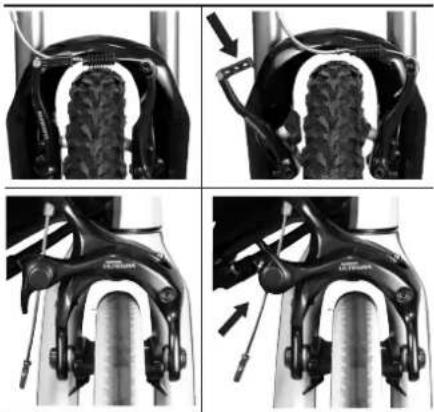 IDEAL Zigzag - Ausbau eines Vorderrades mit Schnellspanner - 1