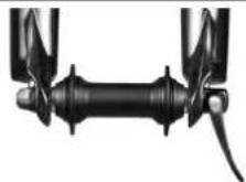 IDEAL Traxer - Ausbau eines Vorderrades mit Schnellspanner - 3