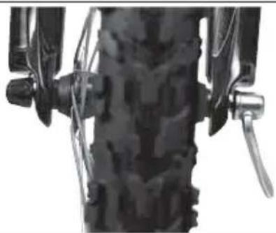 IDEAL Jump up - Installing a Quick Release Front Wheel - 1