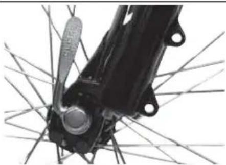 IDEAL Jump up - Installing a Quick Release Front Wheel - 5