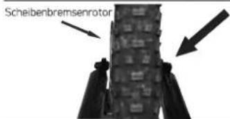 IDEAL Integrator - Einbau eines Vorderrades mit Schnellspanner - 3