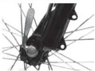 IDEAL Bump - Einbau eines Vorderrades mit Schnellspanner - 5
