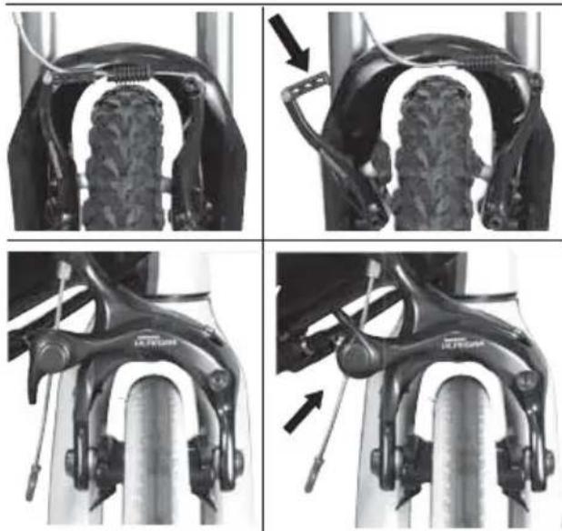 IDEAL Bump - Ausbau eines Vorderrades mit Schnellspanner - 1