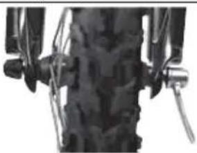 IDEAL Bump - Einbau eines Vorderrades mit Schnellspanner - 1