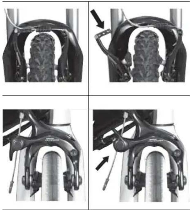 IDEAL Bump - Removing a Quick Release Front Wheel - 1