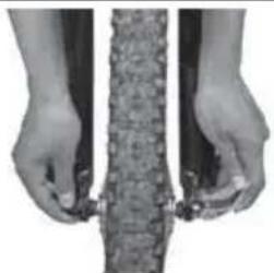 IDEAL Bump - Einbau eines Vorderrades mit Schnellspanner - 4