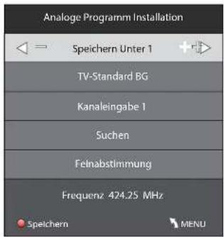 Tevion LCD TV 2411 - MANUELLE SENDERSUCHE FÜR ANALOGEN EMPFANG - 1