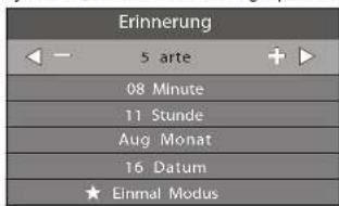 Tevion LCD TV 2411 - Automatisches Ein-/Umschalten zu Sendungen speichern - 1