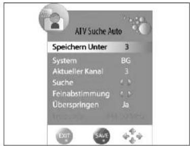 Tevion LCD TV 2294 - MANUELLE SENDERSUCHE FÜR ANALOGEN EMPFANG - 1
