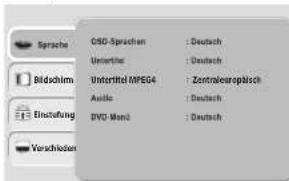 Tevion LCD TV 2212 - Setup-Menü - 1