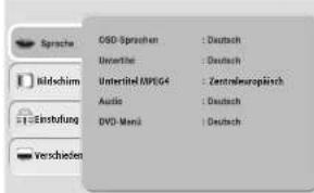 Tevion LCD TV 2212 - SPRACHEINSTELLUNGEN - 1