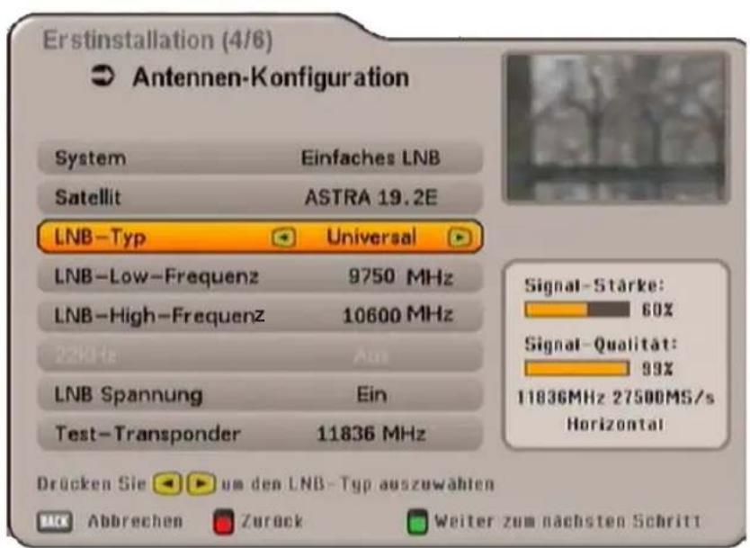 KATHREIN UFS SW - LNB-Spannung - 2