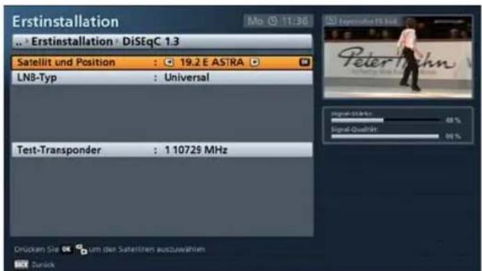 KATHREIN UFS 923 - Satelliten einrichten - 1