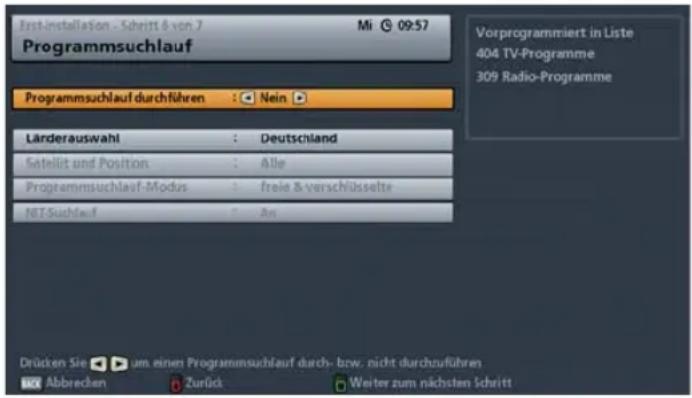 KATHREIN UFS 923 - Programmsuchlauf - 1