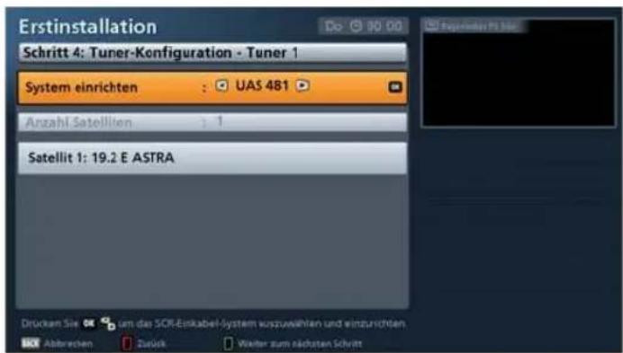 KATHREIN UFS 923 - Einkabel-System - UAS 481 - 1
