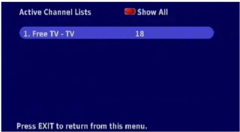 KATHREIN UFT 671 - CHANNEL LISTS - 2