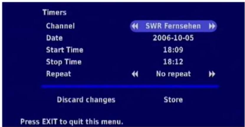 KATHREIN UFT 671 - TIMER PROGRAMMING FROM EPG - 1