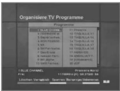 HUMAX NA-FOX - Modus „Menü" - 3
