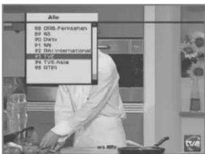 HUMAX NA-FOX - So ändern Sie die Einstellungen eines Programms - 2