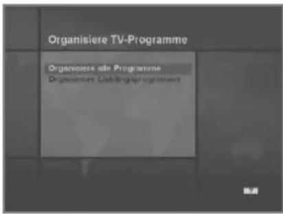 HUMAX NA-FOX - Modus „Menü" - 2